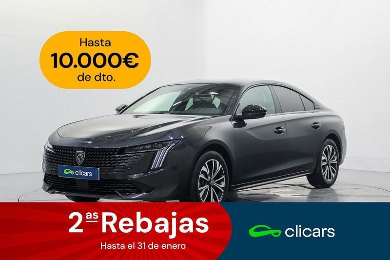 Gris Usado 2023 Peugeot 508 Allure Berlina | 18.490 € (Precio justo) - Imagen 1/4