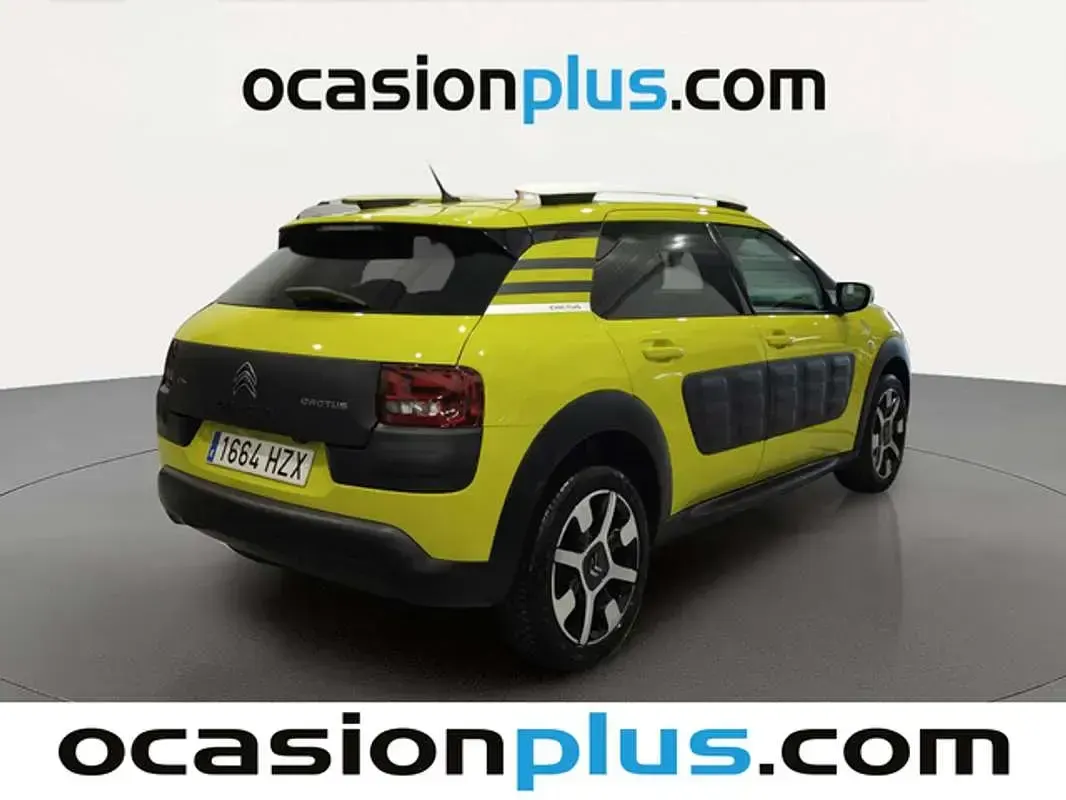 Usado Citroën C4 Cactus Feel 92 CV (67 kW) 2014 Amarillo Utilitario