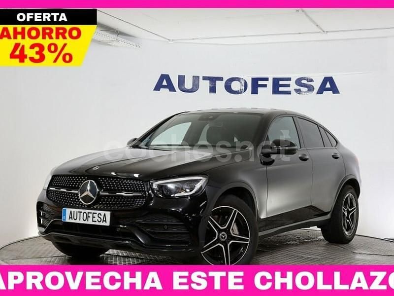 Negro Usado 2020 Mercedes GLC300 Coupe | 44.350 € (Buen precio) - Imagen 1/4