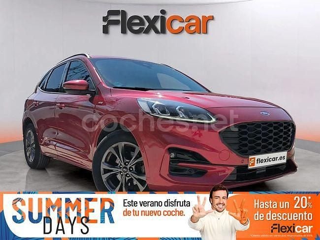 Rojo Usado 2022 Ford Kuga ST-Line SUV | 18.490 € (Precio justo) - Imagen 1/4