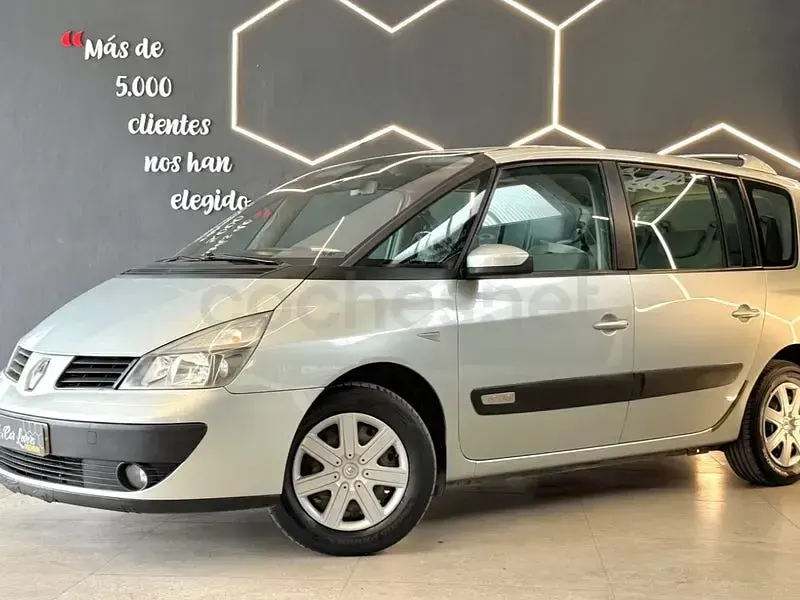 Usado Renault Espace Authentique 120 CV (88 kW) 2004 Gris / plata Monovolumen