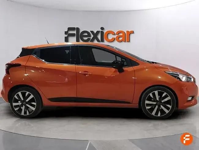 Brugt Nissan Micra Acenta 90 HK (66 kW) 2017 Orange Hatchback