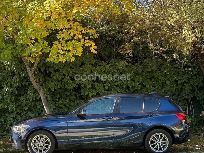 Usado BMW 116 116 HP (85 kW) 2014 Azul Citadino