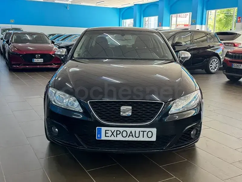 Usado Seat Exeo Style 120 CV (88 kW) 2012 Negro Berlina