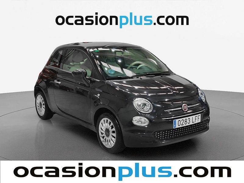 Usado Fiat 500 Lounge 69 CV (50 kW) 2020 Negro Utilitario