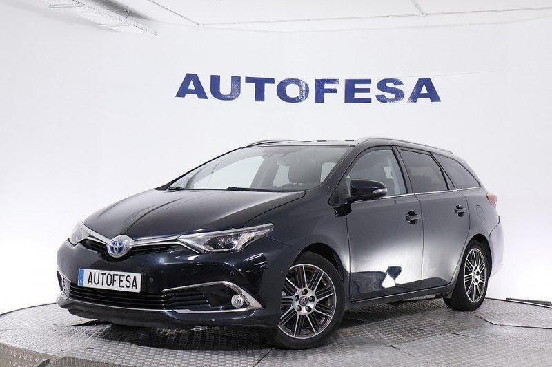 Azul Usado 2015 Toyota Auris Hybrid Advance Familiar | 10.650 € (Buen precio) - Imagen 1/4