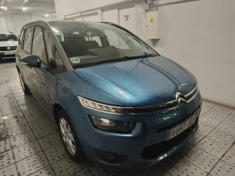 Usado Citroën Grand C4 Picasso Attraction 120 CV (88 kW) 2015 Azul Monovolumen