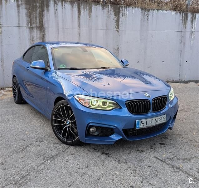 Azul Usado 2015 BMW 220 M Performance Coupe | 22.500 € - Imagen 1/4
