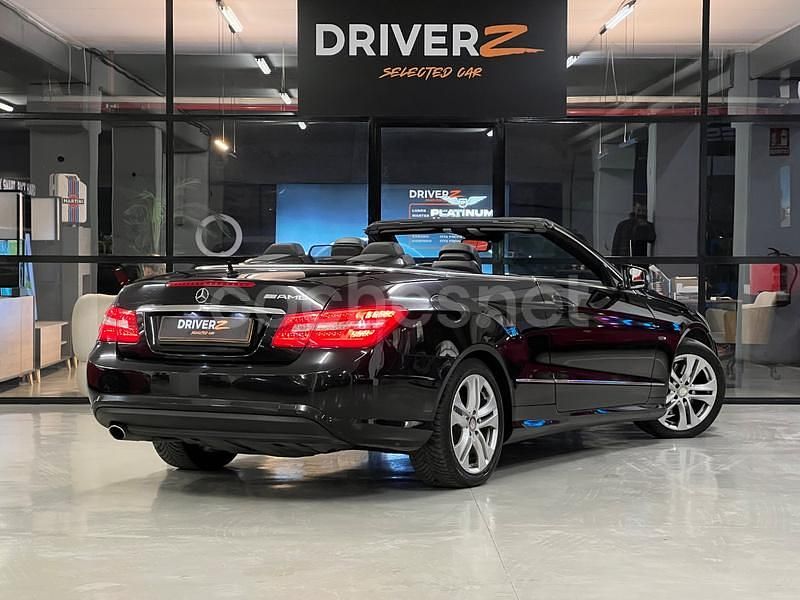 Usado Mercedes E220 Avantgarde 170 CV (125 kW) 2012 Negro Descapotable