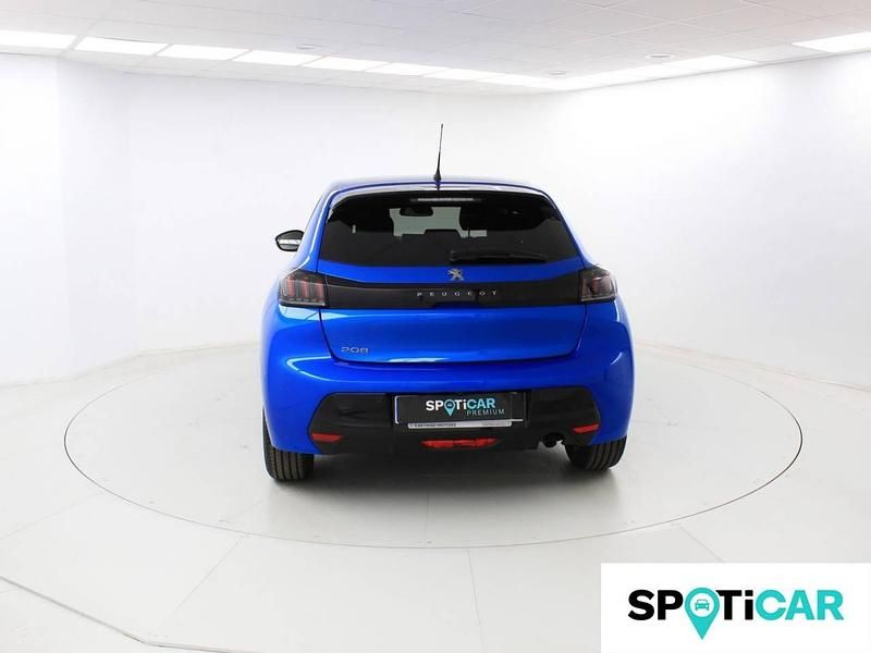 Usado Peugeot 208 Allure 100 CV (73 kW) 2022 Azul Utilitario