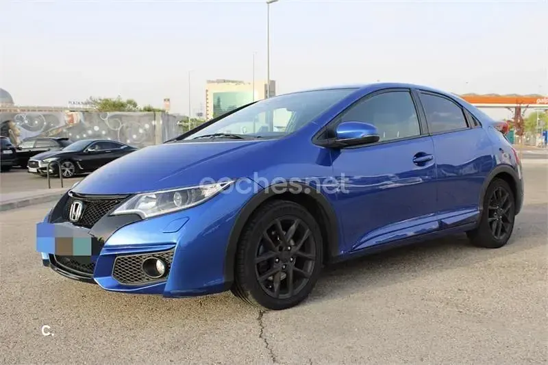 Usado Honda Civic Sport 120 CV (88 kW) 2016 Azul Berlina