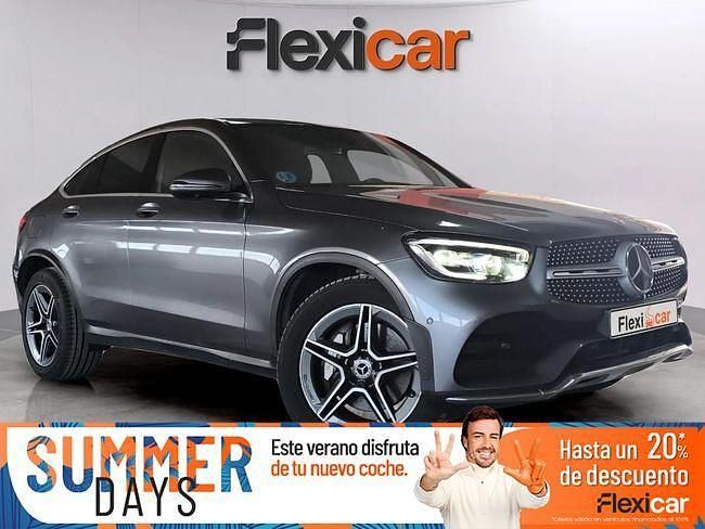 Gris Usado 2019 Mercedes GLC300e Coupe | 38.490 € (Un poco caro) - Imagen 1/4