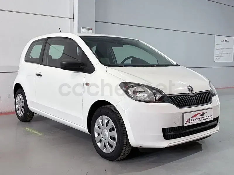Usado Skoda Citigo Active 60 CV (44 kW) 2015 Blanco Utilitario