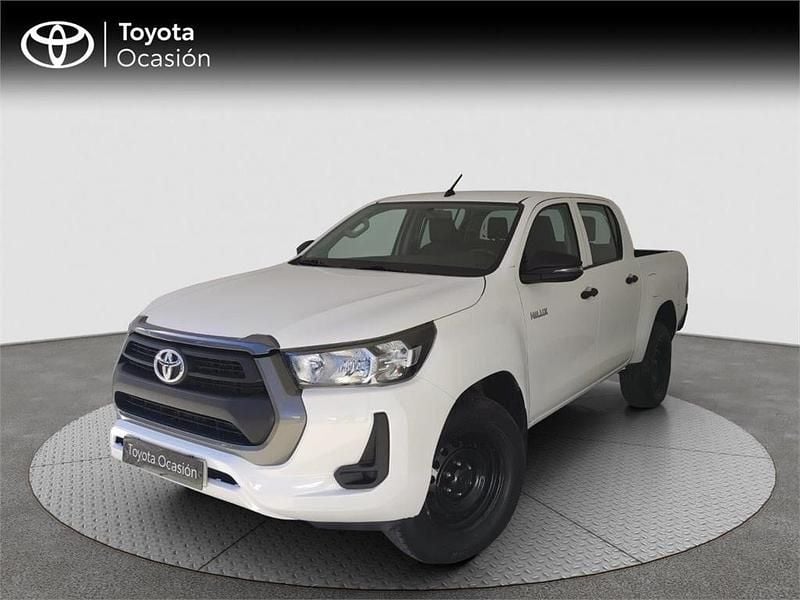 Usado Toyota HiLux 150 CV (110 kW) 2021 Blanco Pickup/Camioneta