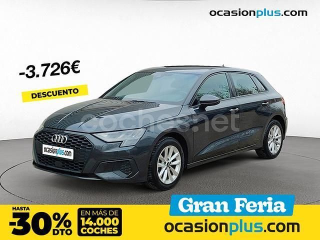 Gris / plata Usado 2023 Audi A3 Sportback e-tron Advanced Plus Berlina | 25.590 € (Precio justo) - Imagen 1/4