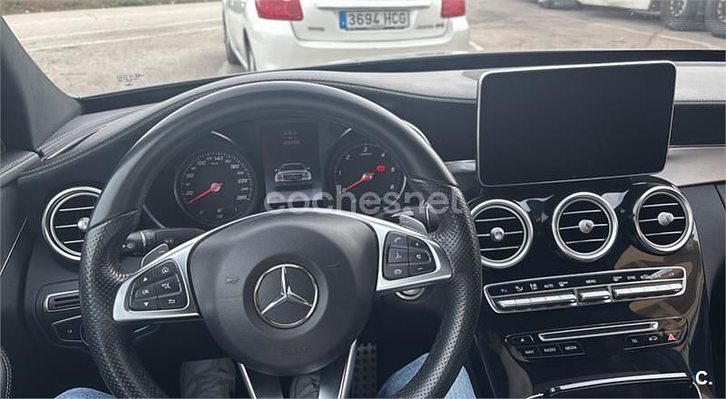 Usado Mercedes C220 170 CV (125 kW) 2018 Gris / plata Berlina