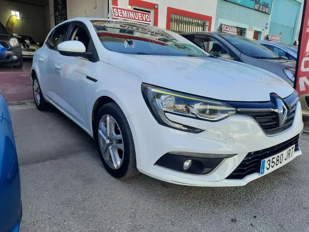 Usado Renault Mégane Intens 90 CV (66 kW) 2016 Blanco Utilitario