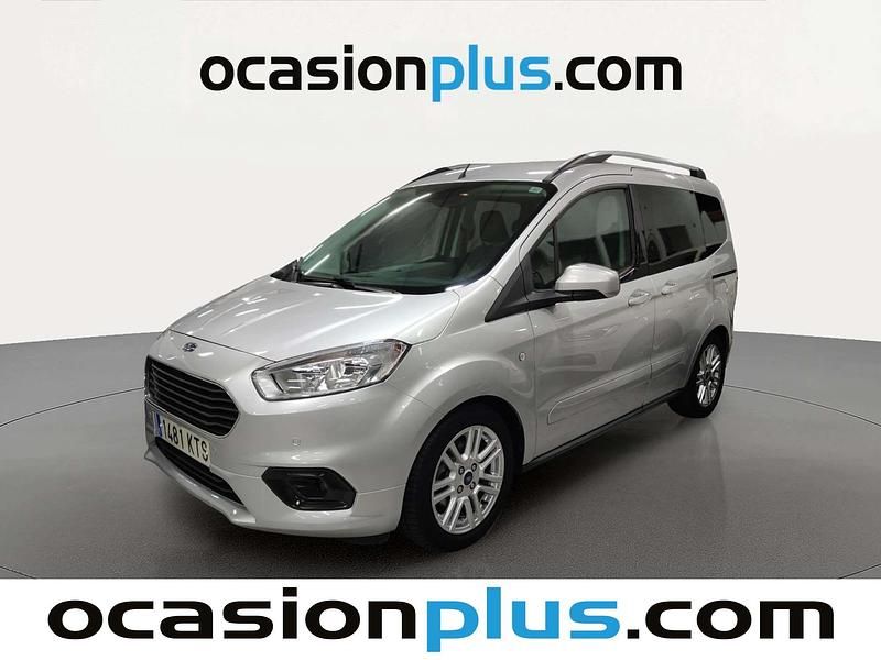 Gris plata Usado 2019 Ford Tourneo Courier Titanium Monovolumen | 11.264 € (Precio justo) - Imagen 1/4