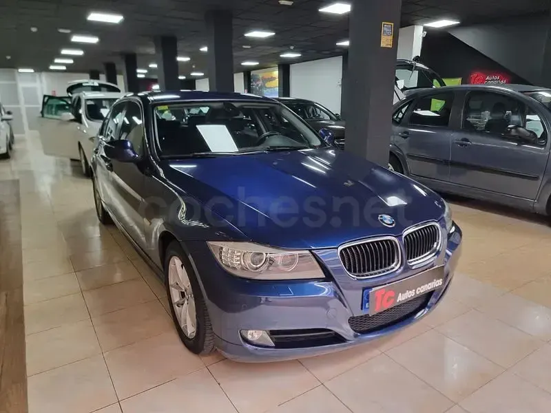 Usado BMW 318 143 CV (105 kW) 2009 Azul Familiar