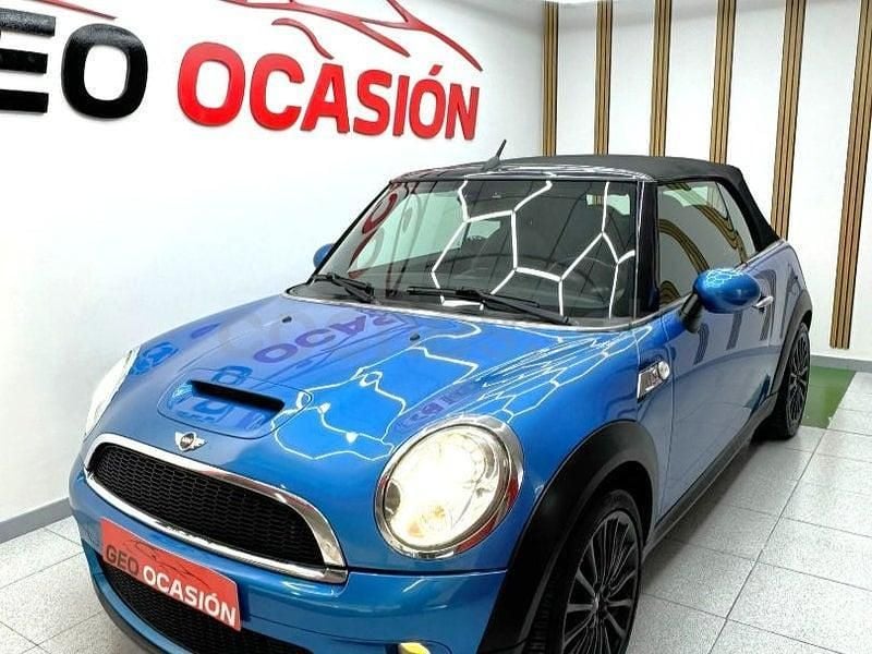 Usado Mini Cooper S Cabriolet 184 CV (135 kW) 2010 Azul Descapotable