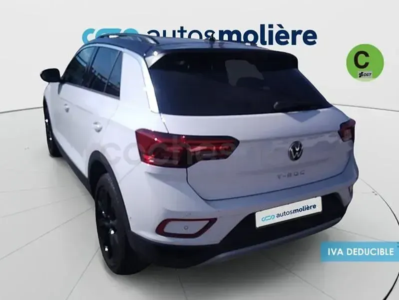 Usado VW T-Roc 150 CV (110 kW) 2023 Blanco SUV