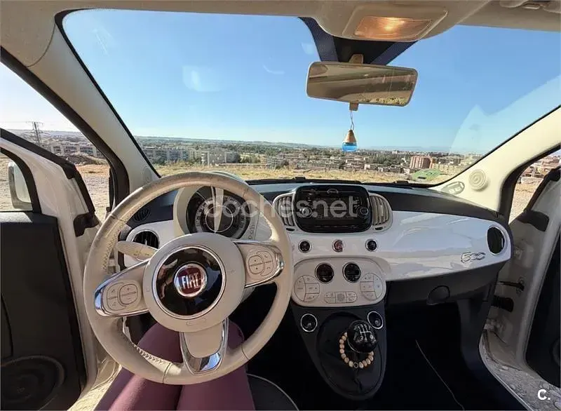 Usado Fiat 500 Mirror 69 CV (50 kW) 2018 Blanco Berlina