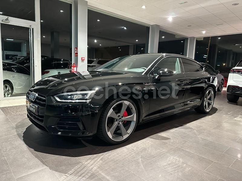 Usado Audi A5 Sportback S-Line 190 CV (139 kW) 2019 Negro Utilitario