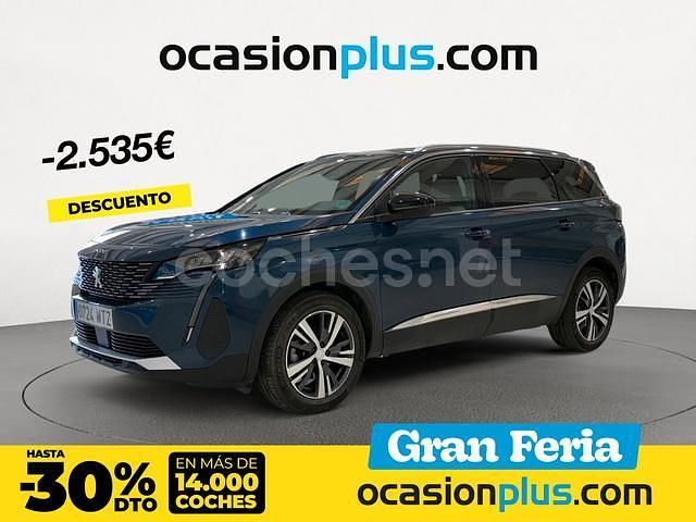 Azul Usado 2024 Peugeot 5008 Allure Monovolumen | 27.890 € (Precio justo) - Imagen 1/4