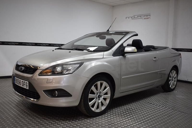 Beige Usado 2008 Ford Focus Cabriolet Titanium Descapotable | 7500 € (Precio justo) - Imagen 1/4