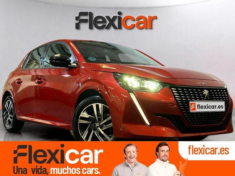 Usado Peugeot 208 Allure 100 CV (73 kW) 2023 Rojo Utilitario