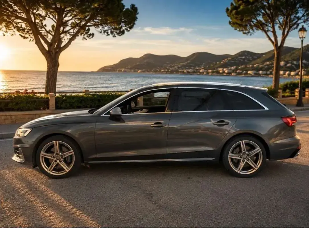 Usado Audi A4 S-Line 150 CV (110 kW) 2018 Plateado Familiar