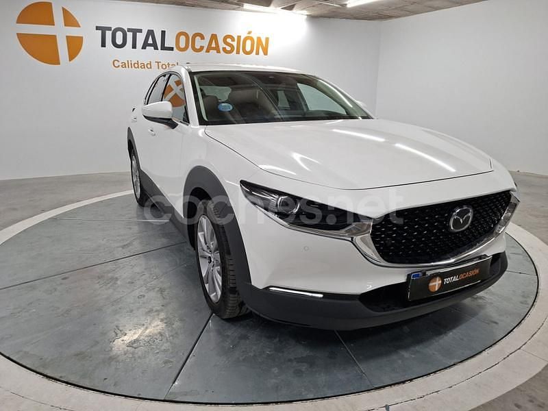 Blanco Usado 2021 Mazda CX-30 SUV | 22.490 € (Precio justo) - Imagen 1/4
