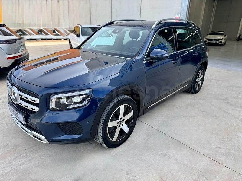 Usado Mercedes GLB200 150 CV (110 kW) 2021 Azul SUV