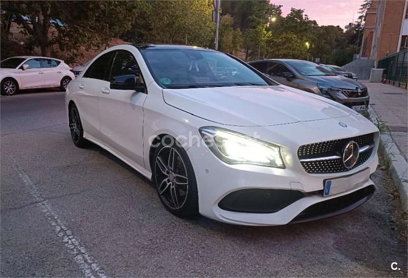 Usado Mercedes CLA220 177 CV (130 kW) 2016 Blanco Berlina
