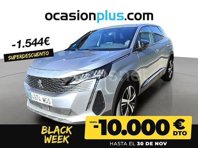 Gris / plata Usado 2023 Peugeot 3008 Allure SUV | 16.990 € (Precio justo) - Imagen 1/4