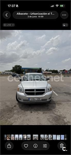Usado Dodge Caliber SXT 156 CV (114 kW) 2008 Gris / plata Utilitario