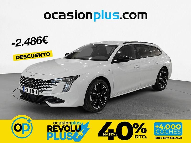 Usado Peugeot 508 GT 130 CV (95 kW) 2024 Blanco Familiar