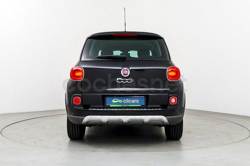 Usado Fiat 500L Trekking 85 CV (62 kW) 2015 Negro Monovolumen