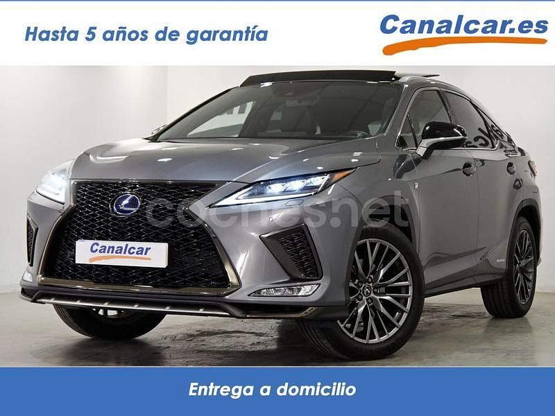 Gris / plata Usado 2021 Lexus RX450h Sport Line SUV | 56.245 € (Precio justo) - Imagen 1/4