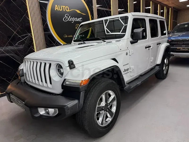 Usado Jeep Wrangler Sahara 200 CV (147 kW) 2021 Blanco SUV