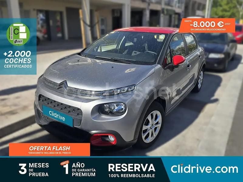 Gris / plata Usado 2020 Citroën C3 Live Berlina | 8990 € (Precio justo) - Imagen 1/3