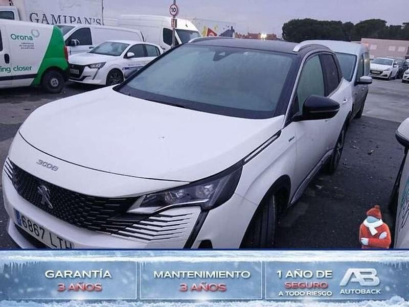 Blanco Usado 2021 Peugeot 3008 GT SUV | 15.994 € (Super precio) - Imagen 1/2