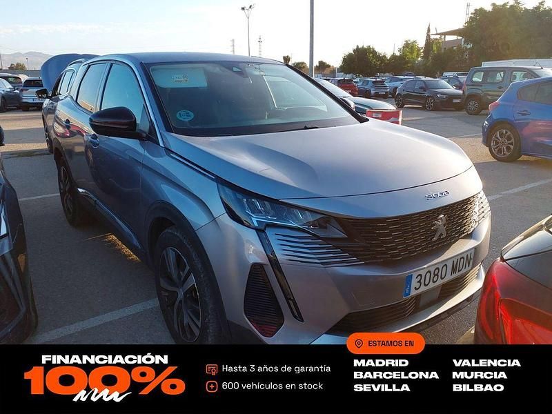 Gris Usado 2023 Peugeot 3008 Allure Monovolumen | 17.650 € (Precio justo) - Imagen 1/4