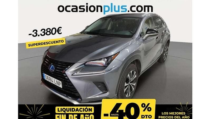 Gris Usado 2021 Lexus NX300h SUV | 26.810 € (Super precio) - Imagen 1/4