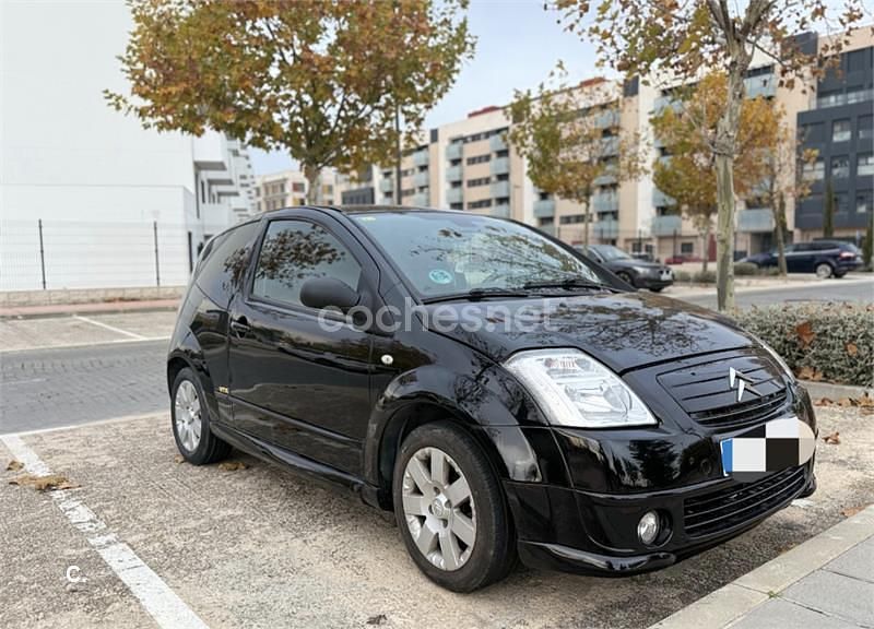 Usado Citroën C2 VTR Sport 75 CV (55 kW) 2006 Negro Utilitario