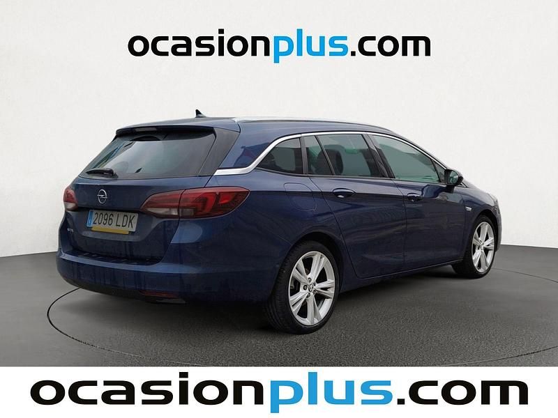 Usado Opel Astra Elegance 122 CV (89 kW) 2019 Azul Familiar
