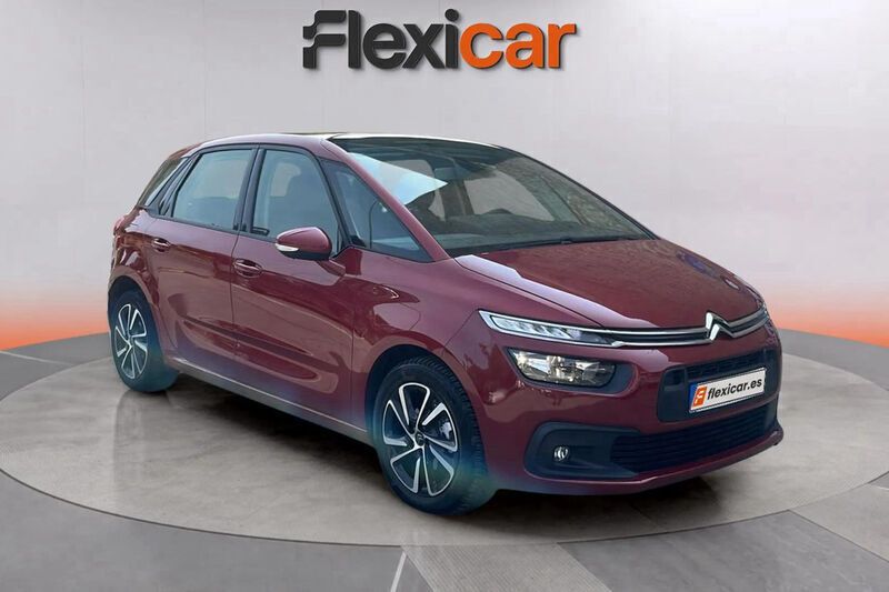 Rojo Usado 2020 Citroën C4 SpaceTourer Feel Monovolumen | 10.470 € (Super precio) - Imagen 1/4