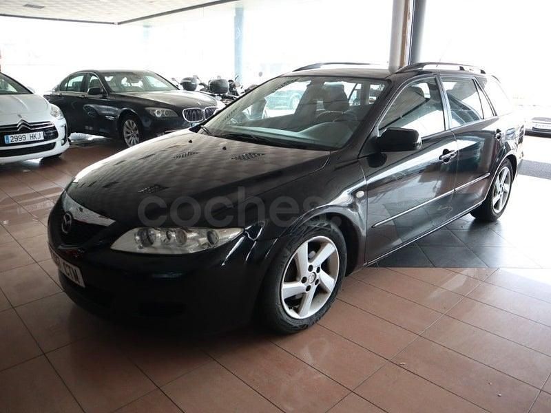 Usado Mazda 6 Active 141 CV (103 kW) 2005 Negro Familiar