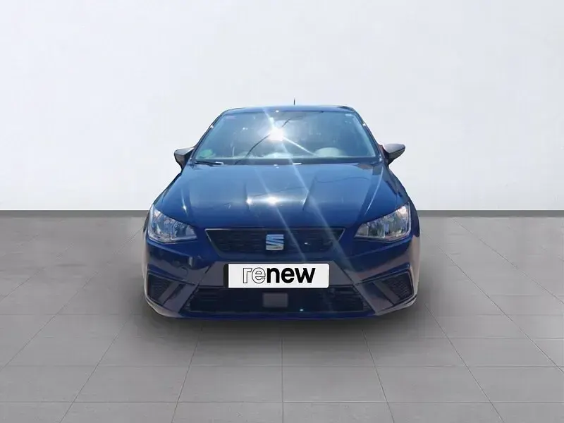 Usado Seat Ibiza Reference 80 CV (58 kW) 2018 Azul Utilitario