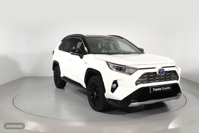 Blanco Usado 2021 Toyota RAV4 Style SUV | 36.900 € (Buen precio) - Imagen 1/4